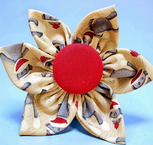 Monkey Business Pet Collar Flower