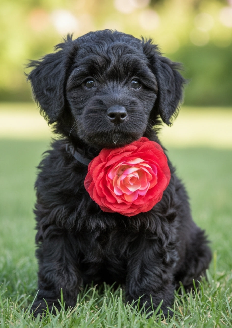 Red Rose Frilly